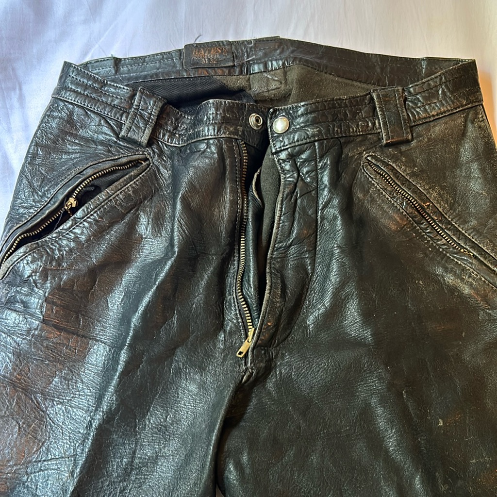 Vintage Bates Mc Accessories Leather Motorcycle Pants